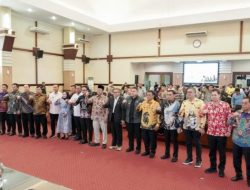 Wabup Barru Abustan Hadiri Kunjungan Menteri ATR/BPN di Makassar, Bahas Reforma Agraria dan Aset Daerah