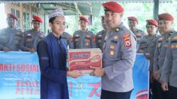 HUT ke-78 Reserse, Satreskrim Polres Barru Hadirkan Senyum Anak Panti Asuhan